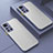 Silicone Transparent Frame Case Cover for Xiaomi Mi 11i 5G (2022) Lavender Gray