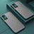 Silicone Transparent Frame Case Cover for Xiaomi Mi 11i 5G (2022) Midnight Green