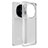 Silicone Transparent Frame Case Cover for Xiaomi Mi 12 Ultra 5G Clear