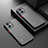 Silicone Transparent Frame Case Cover for Xiaomi Redmi Note 12R Pro 5G Black