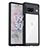 Silicone Transparent Frame Case Cover J01S for Google Pixel 7 5G