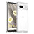 Silicone Transparent Frame Case Cover J01S for Google Pixel 7a 5G