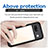 Silicone Transparent Frame Case Cover J01S for Google Pixel 8a 5G