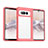 Silicone Transparent Frame Case Cover J01S for Google Pixel Fold 5G