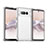 Silicone Transparent Frame Case Cover J01S for Google Pixel Fold 5G