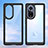 Silicone Transparent Frame Case Cover J01S for Huawei Honor 50 Pro 5G