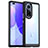 Silicone Transparent Frame Case Cover J01S for Huawei Honor 50 Pro 5G