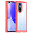 Silicone Transparent Frame Case Cover J01S for Huawei Honor 50 Pro 5G