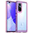 Silicone Transparent Frame Case Cover J01S for Huawei Honor 50 Pro 5G