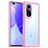 Silicone Transparent Frame Case Cover J01S for Huawei Honor 50 Pro 5G