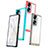 Silicone Transparent Frame Case Cover J01S for Huawei Honor 70 5G