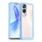 Silicone Transparent Frame Case Cover J01S for Huawei Honor 90 Lite 5G