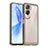 Silicone Transparent Frame Case Cover J01S for Huawei Honor 90 Lite 5G