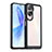 Silicone Transparent Frame Case Cover J01S for Huawei Honor 90 Lite 5G