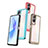 Silicone Transparent Frame Case Cover J01S for Huawei Honor 90 Lite 5G