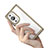 Silicone Transparent Frame Case Cover J01S for Huawei Nova 11 Pro