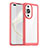 Silicone Transparent Frame Case Cover J01S for Huawei Nova 11 Pro