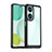 Silicone Transparent Frame Case Cover J01S for Huawei Nova 11i