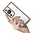 Silicone Transparent Frame Case Cover J01S for Huawei P60