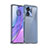Silicone Transparent Frame Case Cover J01S for Motorola Moto Edge (2023) 5G Clear