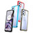 Silicone Transparent Frame Case Cover J01S for Motorola Moto G13