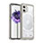 Silicone Transparent Frame Case Cover J01S for Nothing Phone 2