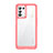 Silicone Transparent Frame Case Cover J01S for Oppo K9S 5G