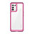 Silicone Transparent Frame Case Cover J01S for Oppo K9S 5G