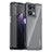 Silicone Transparent Frame Case Cover J01S for Oppo Reno9 Pro 5G