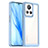 Silicone Transparent Frame Case Cover J01S for Realme GT2 Master Explorer