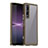 Silicone Transparent Frame Case Cover J01S for Sony Xperia 1 V