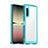 Silicone Transparent Frame Case Cover J01S for Sony Xperia 10 V