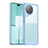 Silicone Transparent Frame Case Cover J01S for Xiaomi Civi 3 5G Mint Blue