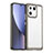 Silicone Transparent Frame Case Cover J01S for Xiaomi Mi 13 5G
