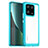 Silicone Transparent Frame Case Cover J01S for Xiaomi Mi 13 Pro 5G Sky Blue