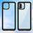 Silicone Transparent Frame Case Cover J01S for Xiaomi Poco C50