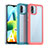 Silicone Transparent Frame Case Cover J01S for Xiaomi Poco C51