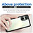 Silicone Transparent Frame Case Cover J01S for Xiaomi Poco C65