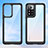 Silicone Transparent Frame Case Cover J01S for Xiaomi Poco X4 NFC