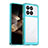 Silicone Transparent Frame Case Cover J01S for Xiaomi Redmi K70 Pro 5G