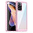 Silicone Transparent Frame Case Cover J01S for Xiaomi Redmi Note 11 Pro+ Plus 5G Pink