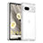 Silicone Transparent Frame Case Cover J02S for Google Pixel 7a 5G
