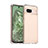 Silicone Transparent Frame Case Cover J02S for Google Pixel 8a 5G Clear