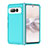 Silicone Transparent Frame Case Cover J02S for Google Pixel Fold 5G