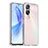 Silicone Transparent Frame Case Cover J02S for Huawei Honor 90 Lite 5G