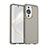 Silicone Transparent Frame Case Cover J02S for Huawei Nova 11 Gray