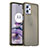 Silicone Transparent Frame Case Cover J02S for Motorola Moto G23