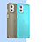 Silicone Transparent Frame Case Cover J02S for Motorola Moto G73 5G