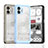 Silicone Transparent Frame Case Cover J02S for Nothing Phone 2