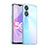 Silicone Transparent Frame Case Cover J02S for Oppo A58 5G